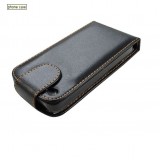 Wholesale - Leather Skin Cases Black for iPhone 4G-Black
