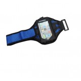 Wholesale - Reticulation Sports Arm Band for iPhone 4G Blue