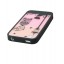 Protective Mobile Case with Cartoon Pattern Covered with High Grade Paper Case for iPhone 4/4S-Pink
