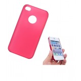 Wholesale - Lightweight Dull Polish Back Case Cover for iPhone 4/4S-Dark red