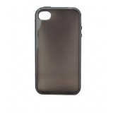 Wholesale - Simple but Graceful TPU Rubber Back Cover Case Back Protector for iPhone4-Gray