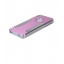 Simple Firm Stainless Steel Back Case Cover for iPhone 4/4S-Pink