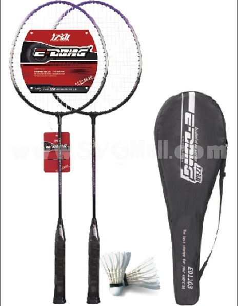 Ferroalloy badminton racket E-1103