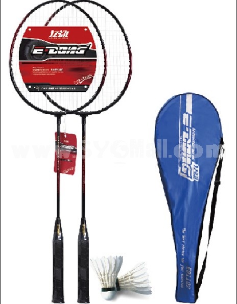 Ferroalloy badminton racket E-1102