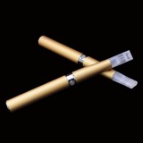 Wholesale - EGO-T 900mAh double electronic cigarette(ecigarette) gold color 24mg nicotine content 
