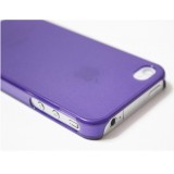 Wholesale - iPhone 4/4S Frosted Purple Ultra Thin Snap-on Case 