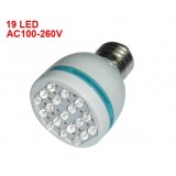 Wholesale - E27 19 LED Lamp Bulb White