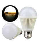 Wholesale - E27 AC100-240V 50Hz 5W 400LM, Warm White, Energy Saving LED Bulb