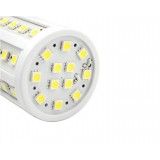 Wholesale - E27 11W 110-220V 60 5050 SMD LED 500LM 5500-6500K White Light Energy Saving Bulb