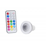 Wholesale - GU10 5W AC100V-240V RGB Light Over Two Million Colors! LED Energy Saving Lamp with Remote Control