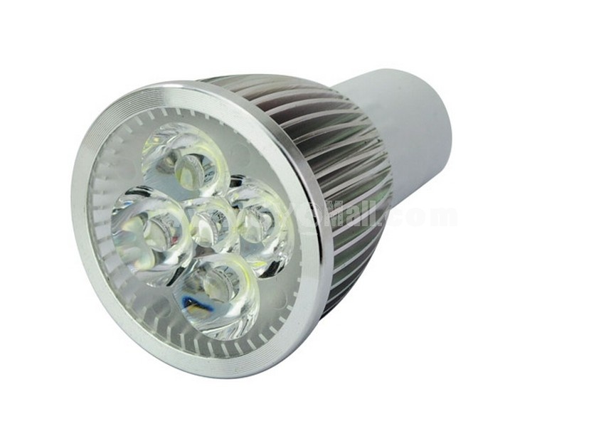 GU10 85-265V 5W White Light 6000-6500K Energy Saving LED Bulb