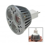 Wholesale - 12V 3W MR16 High Power White LED Spotlight Light Bulb