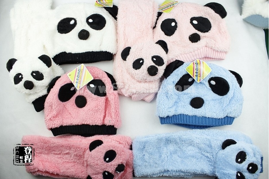 DCH Children Panda Cartoon Hats