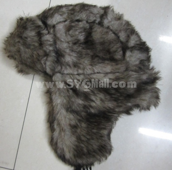 Artificial Fur Ear Protection Cold-proof Wind Snow Hat
