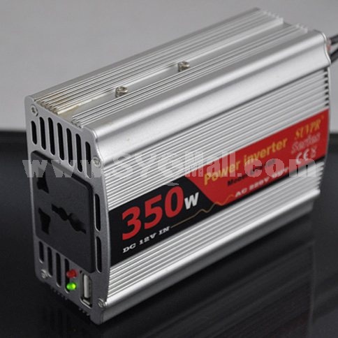 350W watt DC 12V to AC 110V USB 5V Output CAR Power Inverter
