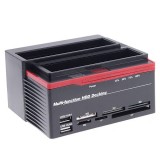 Wholesale - 2.5/3.5" SATA IDE HDD Docking Station Clone USB 2.0 HUB