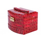 Wholesale - GUANYA Crocodile Leather Shiny Jewel Box (646-59)