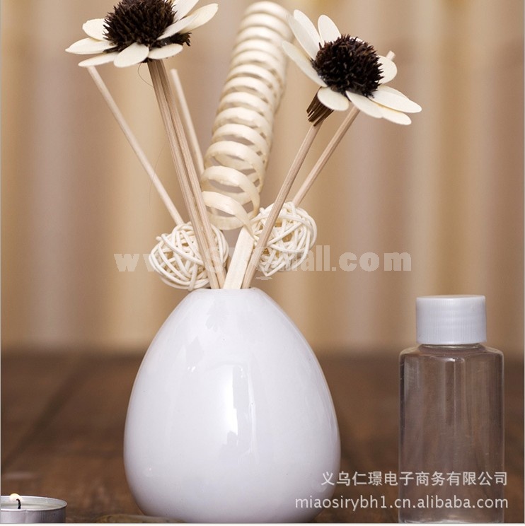 Home Air Freshener Aromatherapy Essential Oil and Ceramic Bottle Set -P101
