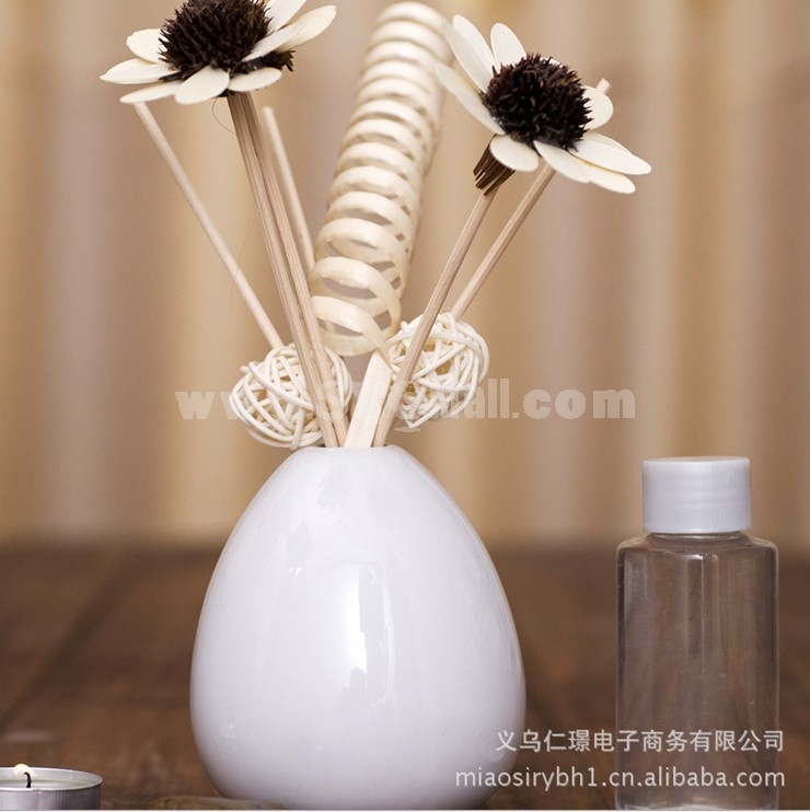 Home Air Freshener Aromatherapy Essential Oil and Ceramic Bottle Set -P101