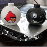 Wholesale - Portable Angry Bird Mini Bomb Speaker