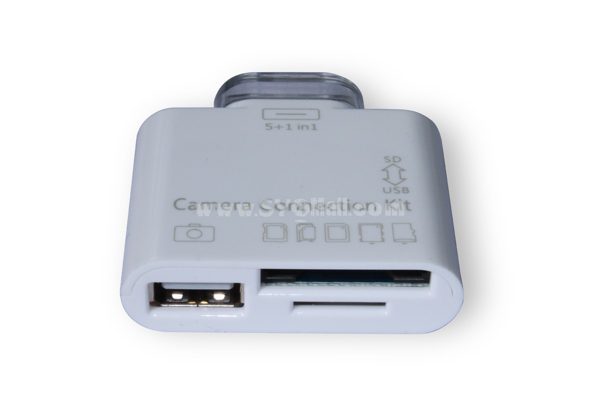5-in-1 Card Reader for the New ipad3 ipad2
