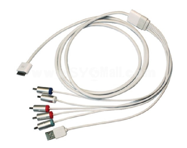 ipad 2 iphone4 3GS Touch 4 to Ypbpr Cable