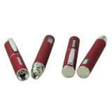 Wholesale - Double Stem EGO-F LCD Quit Smoking USB Rechargeable Electronic Cigarette with E-liquid Red