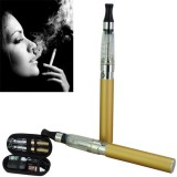 Wholesale - EGO CE4 Clearomizer 900mAh Doubel Ecigarette Gold Color with Black Case Marlboro Flavor 24mg Nicotine Content