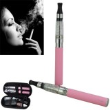 Wholesale - EGO CE4 Clearomizer 900mAh Doubel Ecigarette Pink Color with Black Case Marlboro Flavor 28mg Nicotine Content