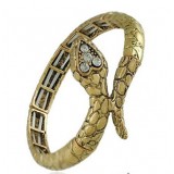 Wholesale - Vintage Gold Snake Shape Punk Adjustable Bracelet (TF49)