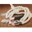 Stylish Korea Pink Bowknot Pearl Bracelet (TB206)