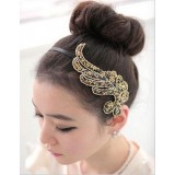 Wholesale - TK135 Women's Gorgeous Crystal Leaf-shaped Headband
