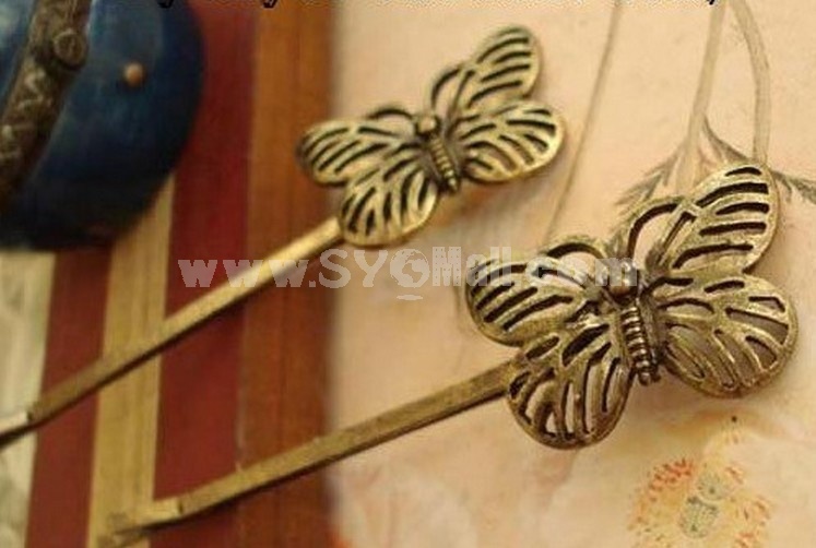 TB12 Vintage Style Butterfly Design Hairpin