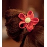 Wholesale - TC76 Korean Style Flower Design Hair Tie