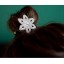 TF114 Women's Diamond Flower Hair Tie