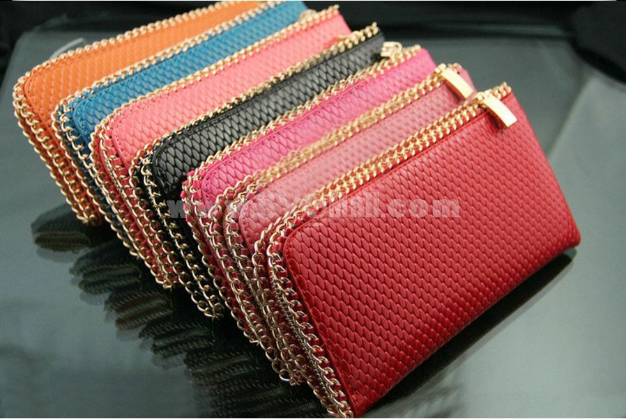 Charming Zipper Long Wallet/Evening Handbag