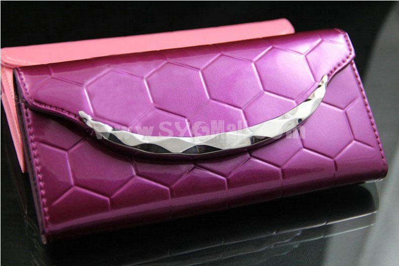 Stylish PU Long Women Wallet/Evening Handbag/Clutch