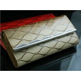 Wholesale - Stylish Stripe Printed PU Long Women Wallet/Evening Handbag/Clutch