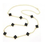 Wholesale - Korea Clover Long Pattern Necklace (TF220)
