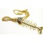 Faddish Diamonds Fish Bone Sweater Chain (TS189)