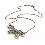Wholesale - Vintage Exquisite Butterfly Alloy Necklace (TK058)