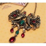 Wholesale - Korea Grandeur Peacock Alloy Necklace (T0152)