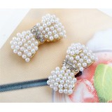 Wholesale - Hot Sale Shiny Diamonds Bowknot Alloy Earring