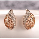 Wholesale - Korea Diamonds Exquisite Leafbud Earring