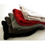Wholesale - Women's Manual Knit  Multifunctional Wraps 