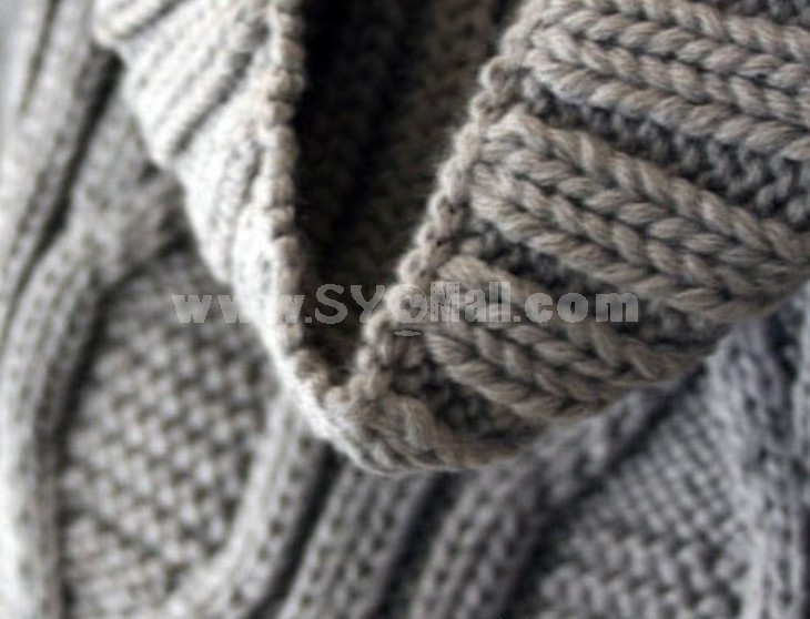 Women's Manual Knit  Multifunctional Wraps 