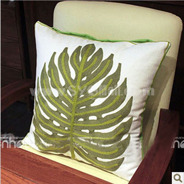 Senhot Durable Green Tree Square Pillow Shams (Pillowfillow included)