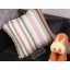 Senhot Fashion Stripe Pattern Cotton Decorative Pillow Cover