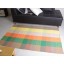 Senhot Elegant Anti Slip Washable Lattice Pattern Cotton Floor Rug(150*200)