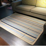 Wholesale - Senhot Fashion Stripe Design Cotton Floor Rug(130*190)